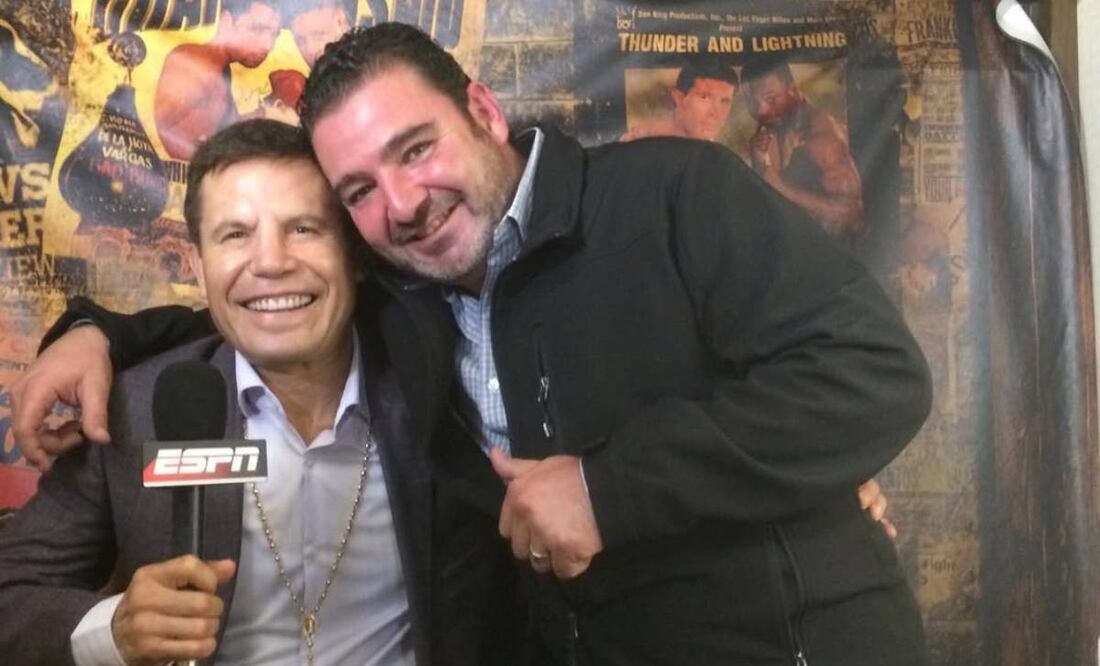 Revelaron una anécdota poco conocida de Odín Ciani y Julio César Chávez. Foto: Especial