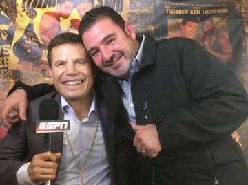 Julio César Chávez golpeó a reportero de TV Azteca y casi provoca fatal accidente de auto