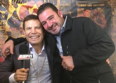 Julio César Chávez golpeó a reportero de TV Azteca y casi provoca fatal accidente de auto