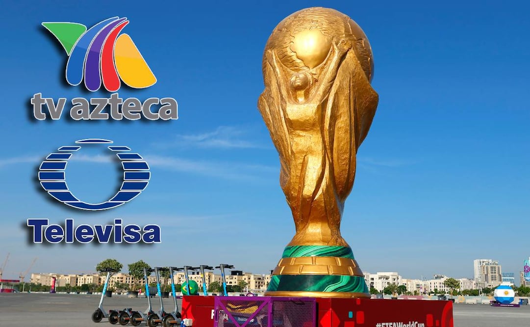 Televisa analizaría dejar sin derechos de transmisión del Mundial 2026 a TV Azteca. Foto: Especial