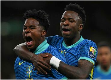 Brasil y Endrick conquistan Wembley ante Inglaterra y dan señales de vida