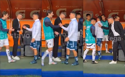 ¿Lo dejó con la mano estirada? Difunden video sobre un 'desaire' de 'Ponchito' González al 'Tano'