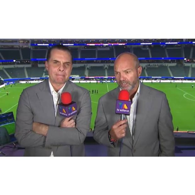 Christian Martinoli y Luis García dominan con TV Azteca las transmisiones de futbol en México. Foto: Especial