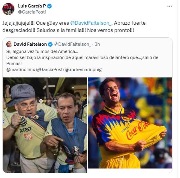 David Faitelson se la aplicó a Luis García - Especial