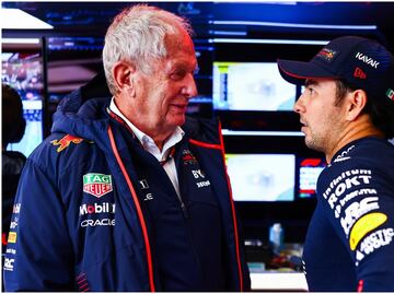 Helmut Marko avisa a 'Checo' Pérez: 'Liam Lawson deberá estar en la parrilla'