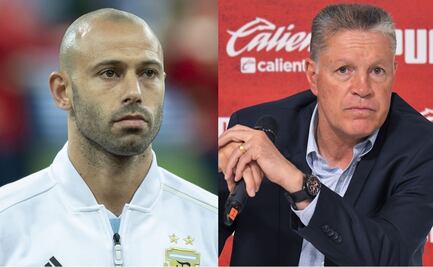 Javier Mascherano estuvo cerca de llegar a Chivas; así lo confirmó Ricardo Peláez