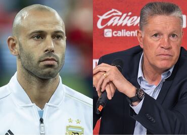 Javier Mascherano estuvo cerca de llegar a Chivas; así lo confirmó Ricardo Peláez