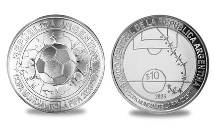 Mundial 2026: Lanzan moneda especial en honor a Maradona para la próxima Copa del Mundo