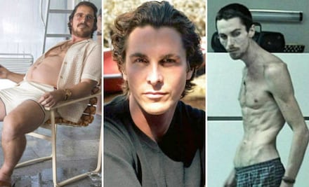 10 actores que vivieron radicales transformaciones para un personaje