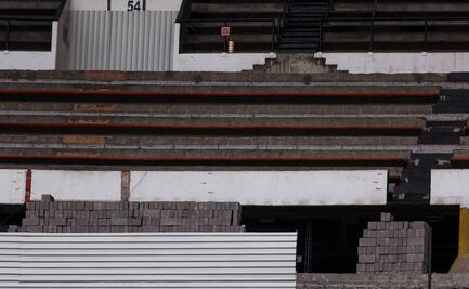 Estadio Azteca no presenta cambios significativos en su remodelación; se filtran nuevas imágenes