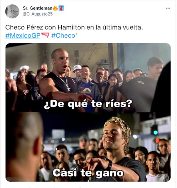 Los 10 mejores memes de la victoria del “Checo” Pérez en el GP de México