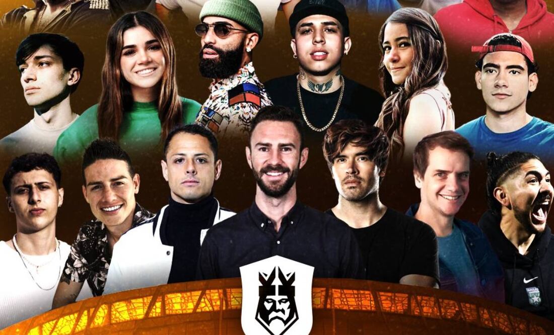 Se presentó de manera oficial la nueva Kings League Americas. Foto: Especial