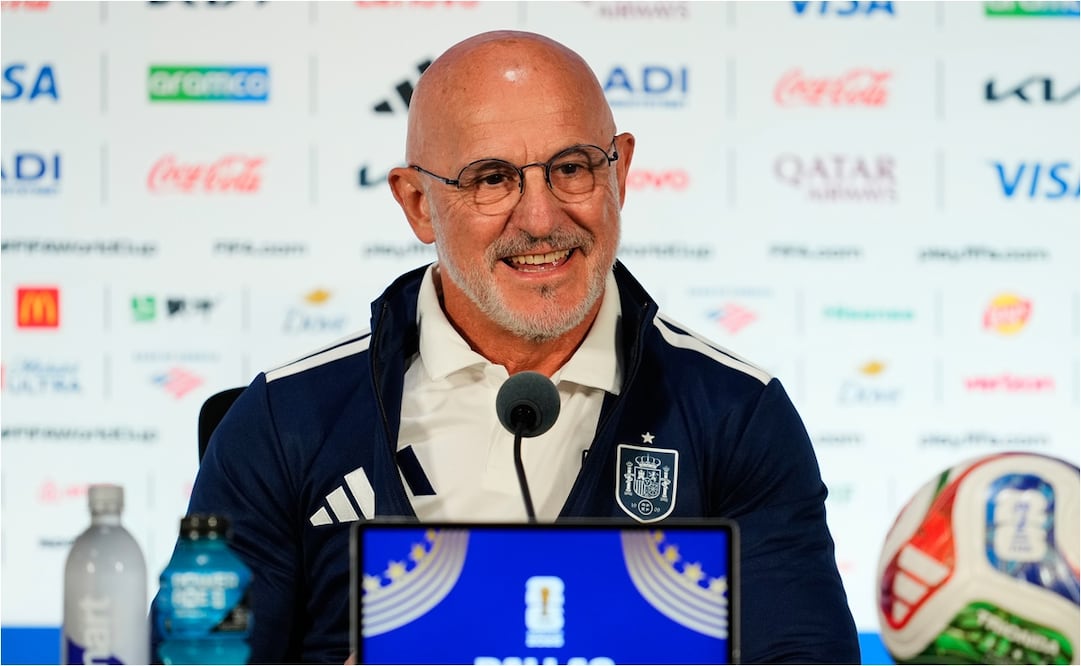 FOTO: AP - Luis de la Fuente pone a soñar a España tras recordar a México: “¿Y si sí ganamos el Mundial?