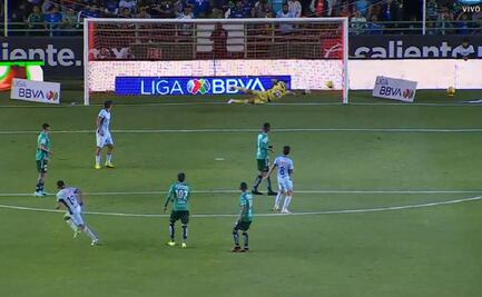 Charly Rodríguez marcó un golazo para abrir el marcador ante el León