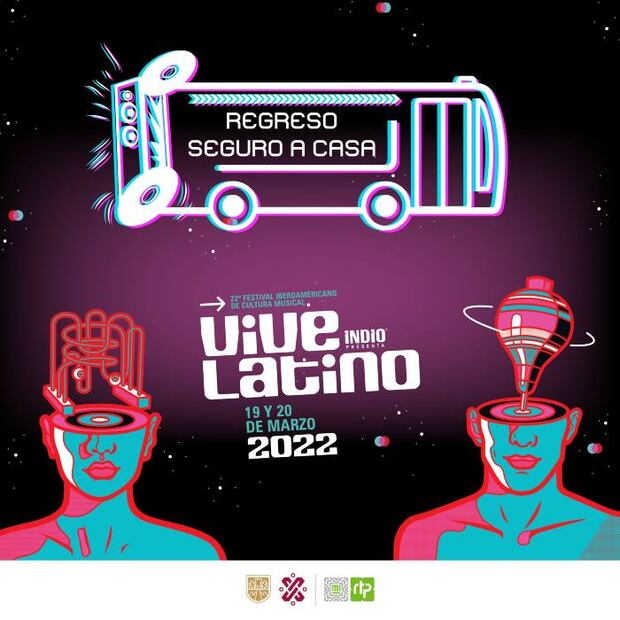 Vive Latino 2022: Rutas de transporte público para tu regreso seguro a casa