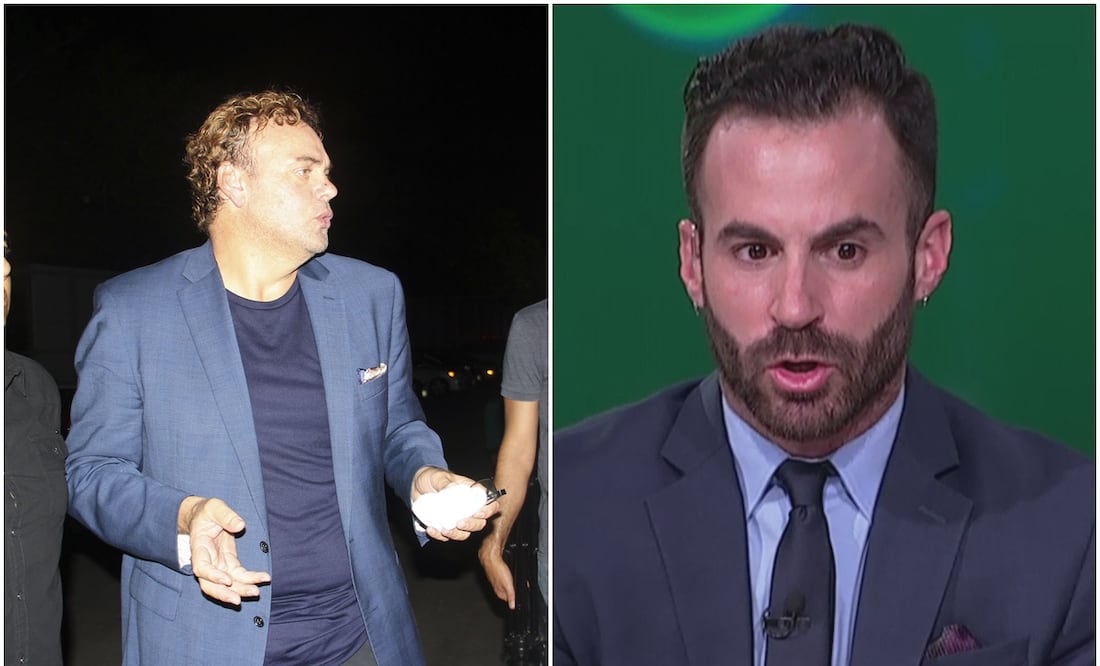 David Faitelson en Veracruz y Marc Crosas en TUDN / FOTOS: Imago7 y Captura