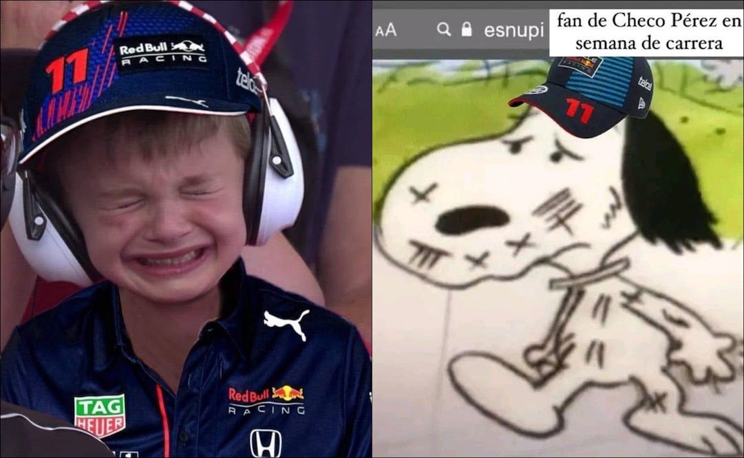Checo Pérez se llevó los mejores memes por retirarse del GP de Qatar, pero las risas no faltaron / FOTO: ESPECIAL