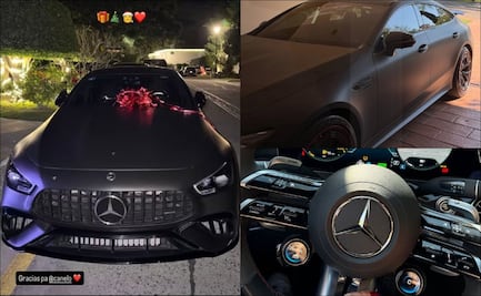 Canelo Álvarez se luce en Navidad y regala un automóvil de lujo a su hija Emily Cinnamon