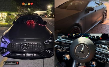 Canelo Álvarez se luce en Navidad y regala un automóvil de lujo a su hija Emily Cinnamon