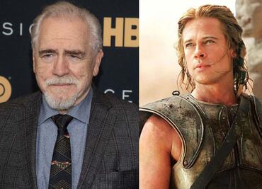 Brian Cox, de “Succession”, confesó que la belleza de Brad Pitt lo sedujo en “Troya”