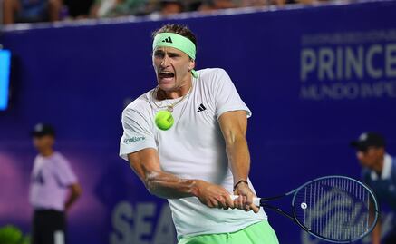 Alexander Zverev quedó fuera del Abierto Mexicano de Tenis, perdió ante Altmaier