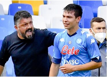 'Chucky' Lozano recordó su pesadilla en el Napoli de Gattuso: 'lloraba con mi esposade desesperación'