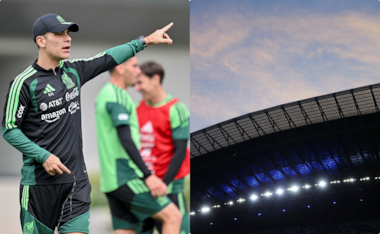 Rafael Márquez, en entrenamiento con la Selección Mexicana | Vista del Estadio BBVA, hogar de los Rayados de Monterrey - Foto: Imago7
