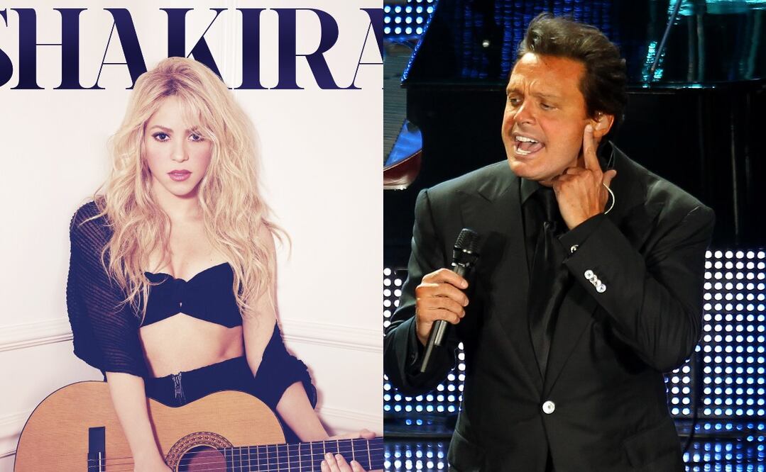 Fotos: Shakira: AP Photo/RCA y Luis Miguel: AP Photo/Eduardo Verdugo