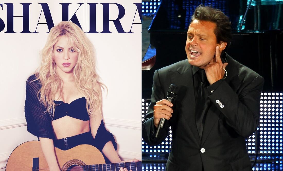 Fotos: Shakira: AP Photo/RCA y Luis Miguel: AP Photo/Eduardo Verdugo