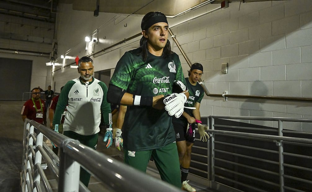 Carlos Acevedo previo a su último juego como titular con la Selección Mexicana | FOTO: Imago7
