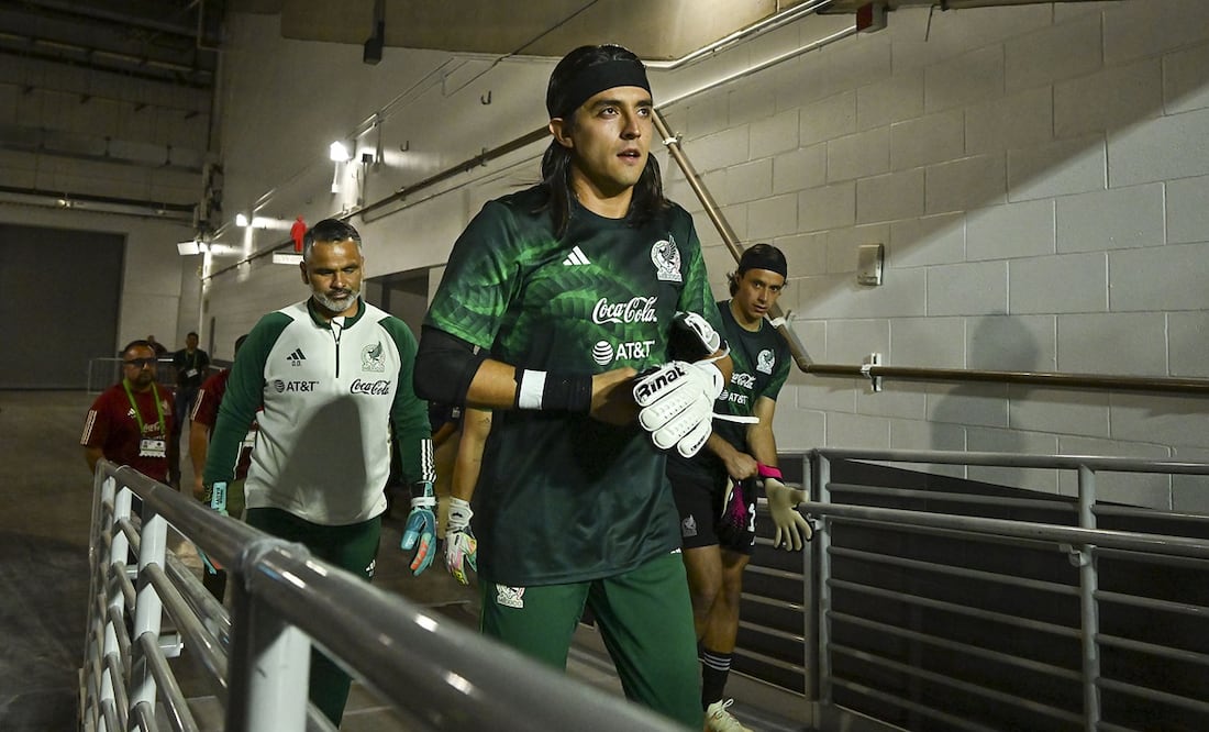 Carlos Acevedo previo a su último juego como titular con la Selección Mexicana | FOTO: Imago7