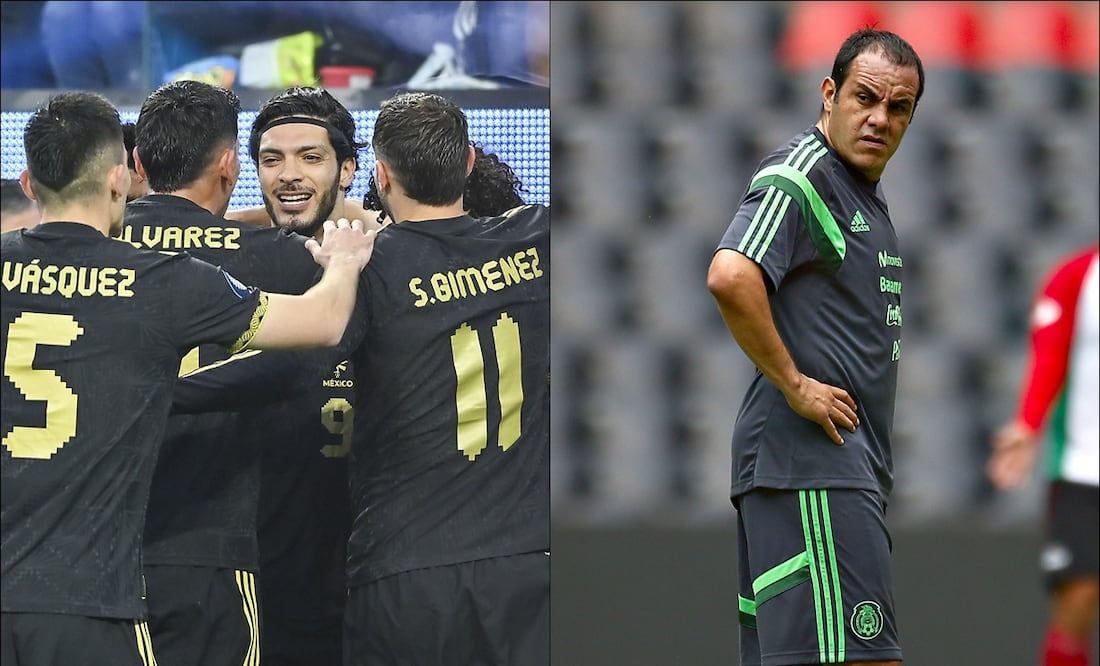 Raul Jiménez anotó con la Selección Mexicana y dejó atrás a Cuauhtémoc Blanco en el ranking de máximos romperedes / FOTOS: Imago7