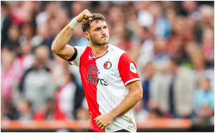 (Video) Santi Giménez anotó su gol 13 en la Eredivisie y aumentó la ventaja para el Feyenoord