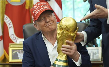 Donald Trump amenaza con 'robarse' el trofeo de la Copa del Mundo