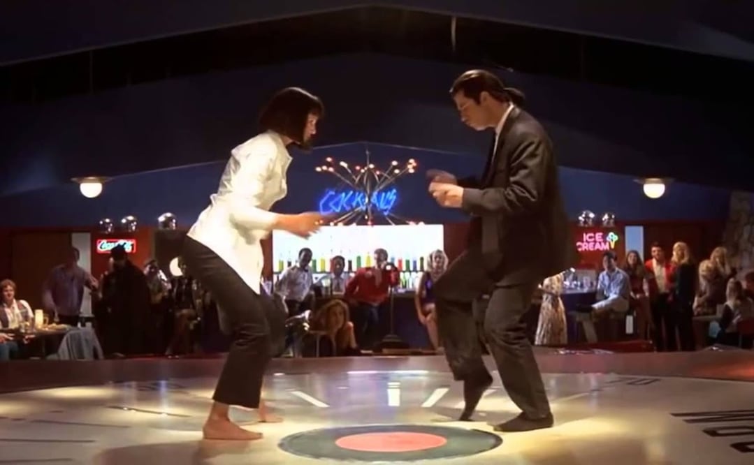 Foto de la película "Pulp Fiction" de Quentin Tarantino/ A Band Apart y Jersey Films