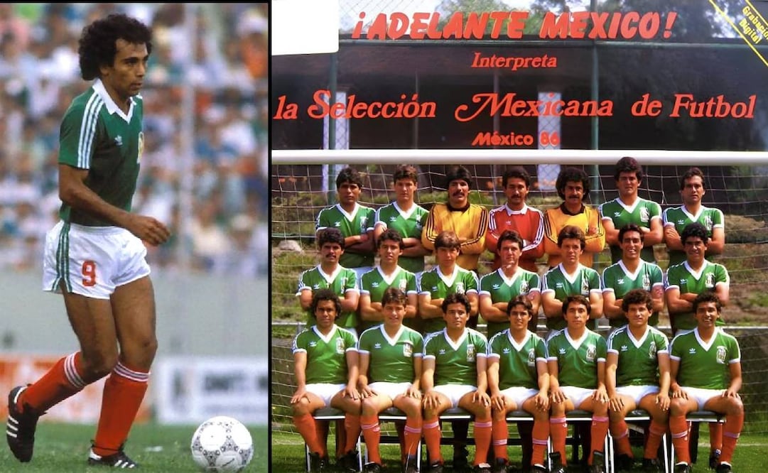 Hugo Sánchez no cantó en el disco que grabó la Selección Nacional para el Mundial de México 86. Foto: Especial