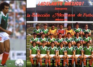 Hugo Sánchez fue el único jugador de Selección Nacional no cantó en disco que sacó para México 86