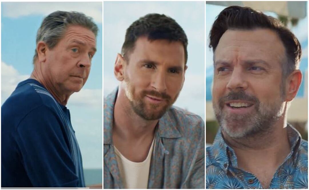 Messi protagoniza comercial junto a Dan Marino y Jason Sudeikis - Foto: Especial