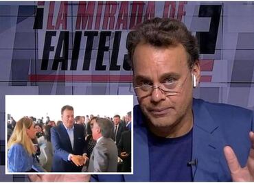 ¡Faitelson se encontró a su nuevo patrón! Así saludó a Emilio Azcárraga