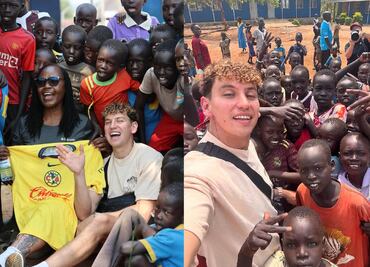 Igor Lichnovsky viajó a África en Navidad para realizar trabajos altruista: 'Le da sentido a mi vida'