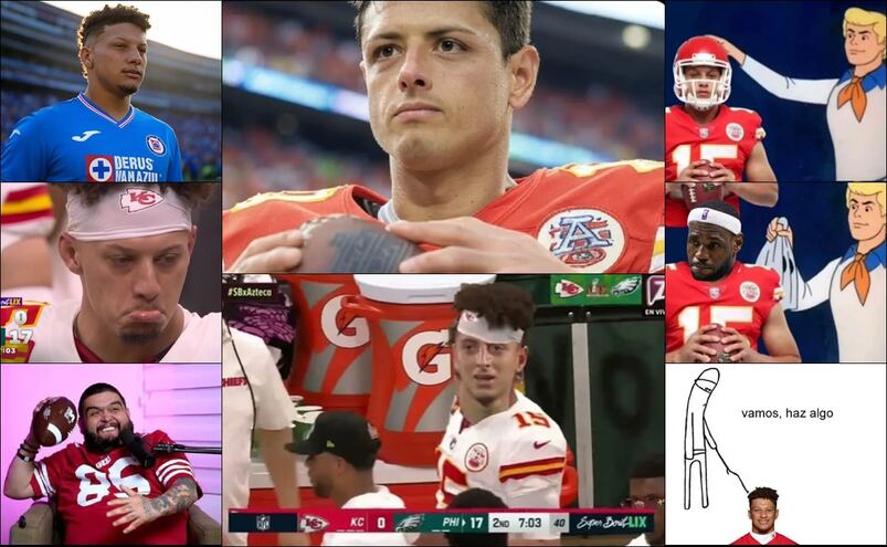 Patrick Mahomes fue víctima de los MEMES tras la derrota de los Chiefs en el Super Bowl LIX