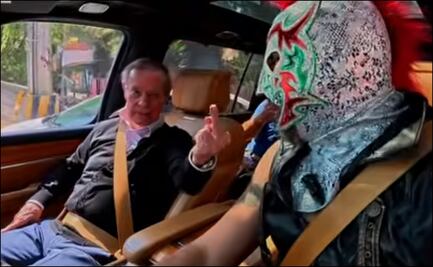 José Ramón Fernández no se aguantó e hizo la 'Britney señal' al Escorpión Dorado