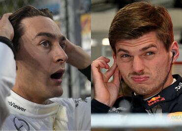 George Russell explota contra Max Verstappen y lo acusa de creerse "por encima de la ley"