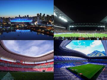 ¿Cuál es el estadio con menor capacidad de los que albergarán la Copa Mundial 2026?