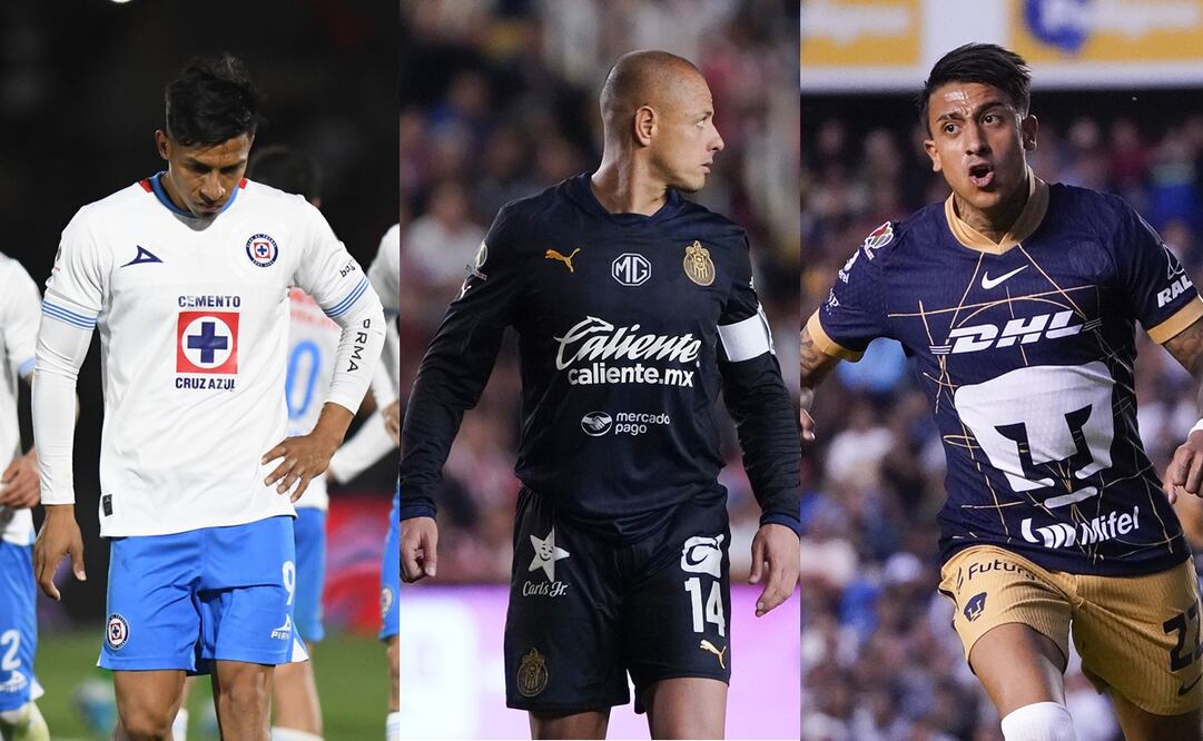 Cruz Azul, Chivas y Pumas durante la Jornada 3 del Clausura 2025 - Fotos: Imago7