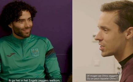 Chino Huerta quedó exhibido en el Anderlecht por no saber inglés