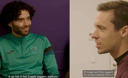 Chino Huerta quedó exhibido en el Anderlecht por no saber inglés