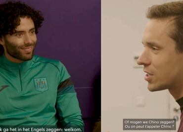 Chino Huerta quedó exhibido en el Anderlecht por no saber inglés