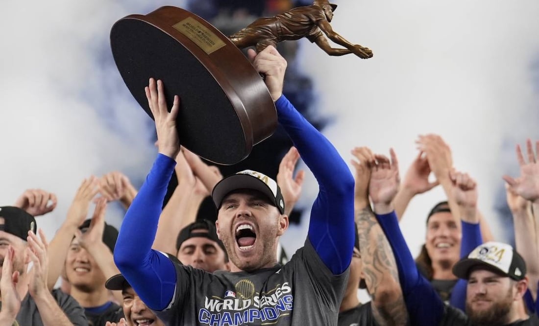 Freeman conectó cuatro jonrones. Foto: AP.