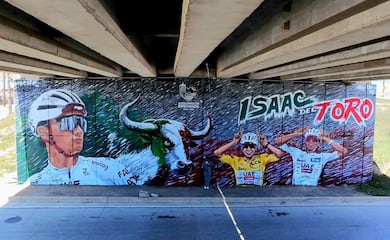 Así luce el espectacular mural de Isaac del Toro en Ensenada